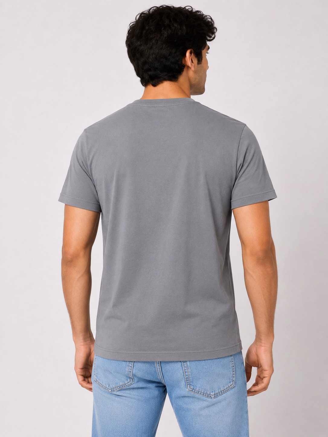 Music Never Sleeps Premium all Day Comfort Tshirt-Grey
